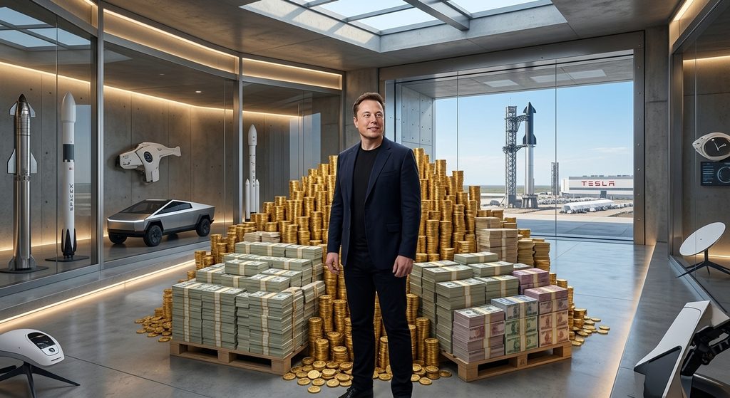 Elon Musk rifiton statusin e trilionerit, ja sa arrin pasuria e tij